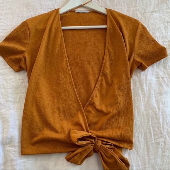 Zara wrap around top in size M - Picture 2 of 3